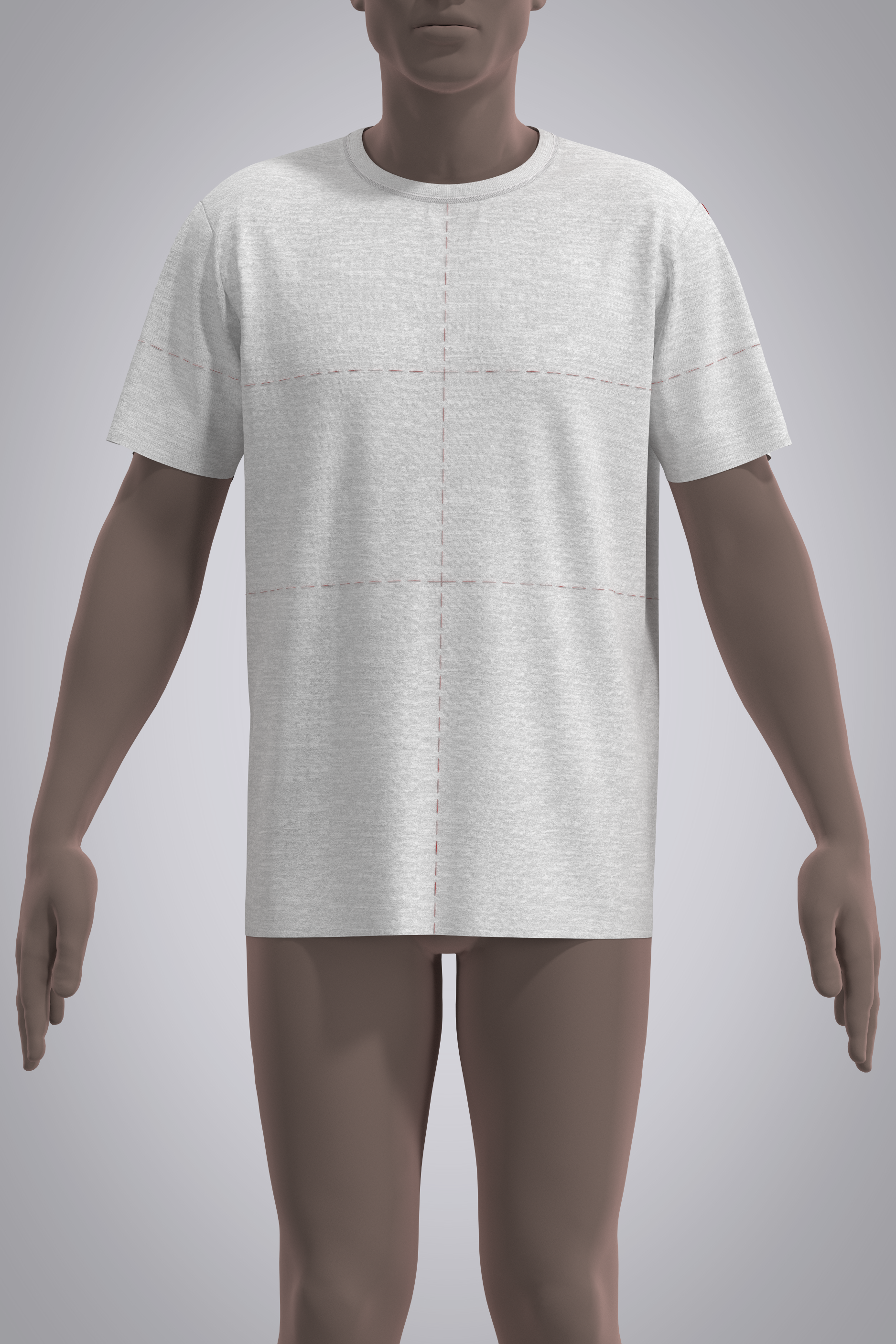 3D Male T-Shirt Block Garment and Pattern – IDES Studio